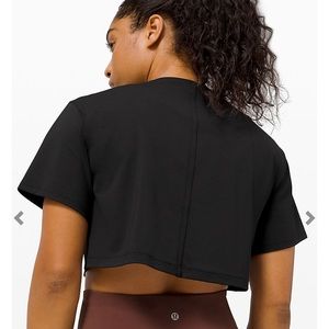 Lululemon All Yours Crop Tee